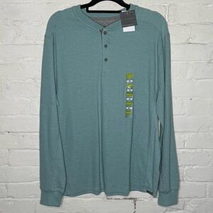 Eddie Bauer Henley Shirt M